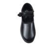Girls school shoes Black Durolite-www,stepupfashions.com