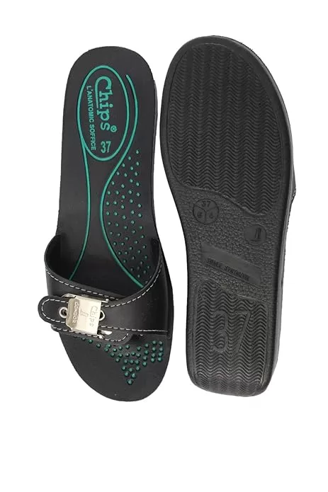 Blue women’s slipper for women, featuring a stylish synthetic leather upper, cushioned PU sole, and open-toe comfort design-ideal for casual wear, daily use, and easy maintenance. Perfect women’s footwear choice for comfort, fashion, and durability. Shop ladies’ slippers online for the latest in women’s shoes and sandals.