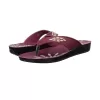 Flite 64 maroon beige women slippers