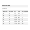 FLITE LADIES SIZE CHART