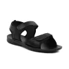 PARAGON Boy's Kids P-Toes Black Sandal school full black